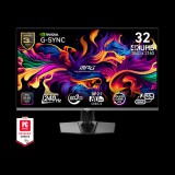 MSI MPG 322URX QD-OLED 80 cm (31.5") 3840 x 2160 px 4K Ultra HD Fekete PC monitor
