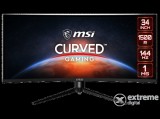 MSI Optix MAG342CQR 34" WQHD VA 144hz 1ms ívelt gamer LED monitor