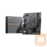 MSI PCC MSI Alaplap S1700 PRO H610M-E DDR4 Intel H610, mATX