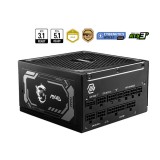 MSI PCC MSI Tápegység 1250W 80+ Gold moduláris, Gen 5.0