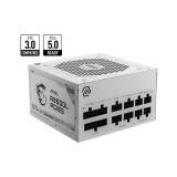 MSI PCC MSI Tápegység 850W 80+ Gold moduláris, Gen 5.0, fehér