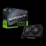MSI PCC MSI Videokártya PCI-Ex16x nVIDIA RTX 5050 SHADOW 2X 8GB DDR6 OC BULK (RTX 5050 8G SHADOW 2X OC BULK)