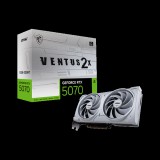 MSI PCC MSI Videokártya PCI-Ex16x nVIDIA RTX 5070 VENTUS 2X WHITE 12GB DDR7 OC (RTX 5070 12G VENTUS 2X OC WHITE)