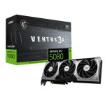 MSI PCC MSI Videokártya PCI-Ex16x nVIDIA RTX 5080 VENTUS 3X 16GB DDR7 OC