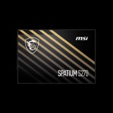 MSI SPATIUM S270 SATA 2.5 240GB SSD meghajtó 2.5" Serial ATA III 3D NAND (S78-440N070-P83)