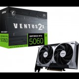 MSI Videokártya PCI-Ex16x nVIDIA RTX 5060 VENTUS 2X 8GB DDR7 OC (V537-002R)
