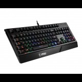 MSI VIGOR GK20 Gaming DE billentyűzet fekete (S11-04DE231-CLA) (S11-04DE231-CLA) - Billentyűzet