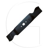 MTD 742-0677 fűnyíró kés, L 470 mm, Ø szélső furatok 8,5 mm