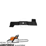 MTD B451 T deck 742-04060 fűnyíró kés, L 445 mm, Ø szélső furatok 7,5 mm