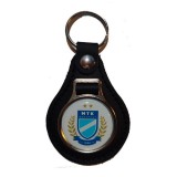 MTK bőr kulcstartó