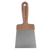 MTX 100 mm INOX acél spakli, spatulya, fa reszelék nyél ECO friendly