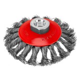 MTX 100xM14 drótkorong palást körkefe sarokcsiszolóhoz acél, csavart