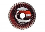 MTX 125mmxM14 professional turbó gyémántvágó tárcsa száraz