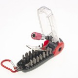 MTX 18 db-os multifunkciós bitkészlet CrV boxban karabínerrel