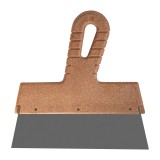 MTX 200 mm INOX acél spakli, spatulya, fa reszelék nyél ECO friendly
