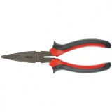 MTX 200mm BlackNickel kúpos hosszú csőrű fogó két komponensű nyél