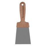 MTX 80 mm INOX acél spakli, spatulya, fa reszelék nyél ECO friendly