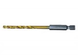 MTX 9x 125 mm HEX HSS-TiN spirális fém fúrószár hatszögletű befogással
