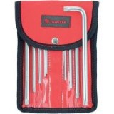 MTX torx kulcsszett T10-T50 9db hosszú, tartóban