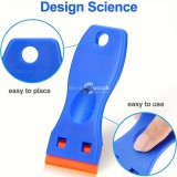 Műanyag Borotvapenge-kaparók Készlet 10 Pengével - Festék- és Ragasztóeltávolító Kaparó Eszköz