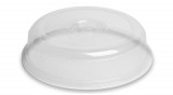Műanyag fedő mikrohullámú sütőbe, áttetsző, 26 cm