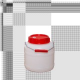 Műanyag kanna fém füllel 5 L