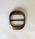 Műanyag övcsat - antikolt hatású 40 mm