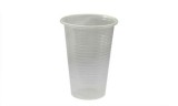 . Műanyag pohár, 2,3 dl, 100 db, víztiszta (KHMU010VT)