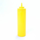 Műanyag szósznyomó palack sárga színben 0,7L 80111992