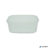 . Műanyag tál, lezárható, 500 ml, 50 db "Svéd"