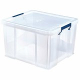 Műanyag tároló doboz, átlátszó, 48 liter, FELLOWES, ProStore&#8482; (IFW77309)