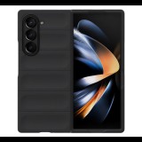 Műanyag telefonvédő (ütésállóság, kameravédő, 3D) FEKETE Samsung Galaxy Z Fold6 (SM-F956) "Gigapack csomagolás" (GP-159371) (GP-159371)