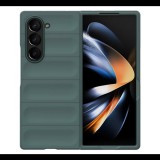 Műanyag telefonvédő (ütésállóság, kameravédő, 3D) SÖTÉTZÖLD Samsung Galaxy Z Fold6 (SM-F956) "Gigapack csomagolás" (GP-159386) (GP-159386)