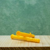 műanyag tipli  8x 80 sárga peremes