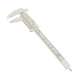 Műanyag tolómérő, mélységmérővel 150 mm-es