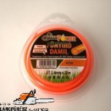 Műanyag vágószál 2,4 mm x 22 m kör profi, műanyag blisteren