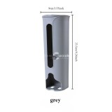 Műanyag zacskótartó, fali vagy szekrényre szerelhető adagoló