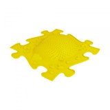 Muffik: Kemény sünis kiegészítő darab szenzoros szőnyegekhez - citrom