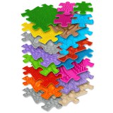 Muffik: XXL Szenzoros ortopédiai szőnyeg szett, 19 darabos