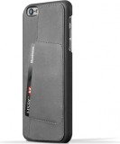 Mujjo SL070GY Lthr Wallet Case80 iPhone 6 Plus tok - Sötétszürke