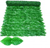 Műleveles díszkerítés, árnyékoló, belátásgátló műsövény – borostyán 1×0,5m