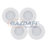 MÜLLER LICHT 400077 LED bútorvilágító szett, 8.5W, 450Lm, 3000K, Ø 70x14mm, 4db