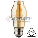 MÜLLER LICHT 400212 BTT Retro fényforrás, filament, 6.5W, E27, 2000K, 890Lm, 827, dimmelhető, gold