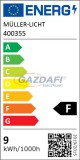 MÜLLER LICHT 400355 mozgásérzékelős LED fényforrás, E27, 9W, 806Lm, 4000K