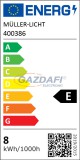 MÜLLER LICHT 400386 R7s LED fényforrás, 8W, 1055Lm, 2700K, 78mm, dimmelhető