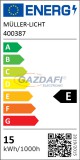 MÜLLER LICHT 400387 R7s LED fényforrás, 15W, 2000Lm, 2700K, 118mm, dimmelhető