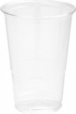 Multi Pet Műanyag pohár: sima felületű 2 dl - Víztiszta (50 db)