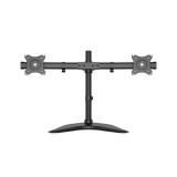 Multibrackets M Basic 15"-27" LCD TV/Monitor asztali tartó - Fekete (2 Kijelző) (7350073733330)