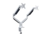 Multibrackets M Deskmount Gas Spring Dual 15"-27" White 7350073737086