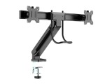 Multibrackets M Deskmount Slim Basic Dual 17"-27" Black 7350073739981